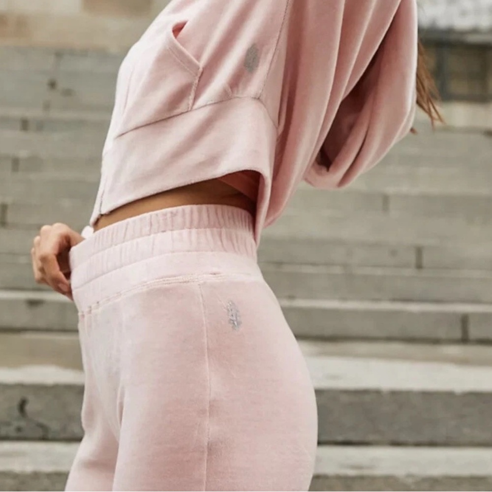 FP Movement by Free People Pink Boot Cut Flare Sweatpants - Picture 2 of 9